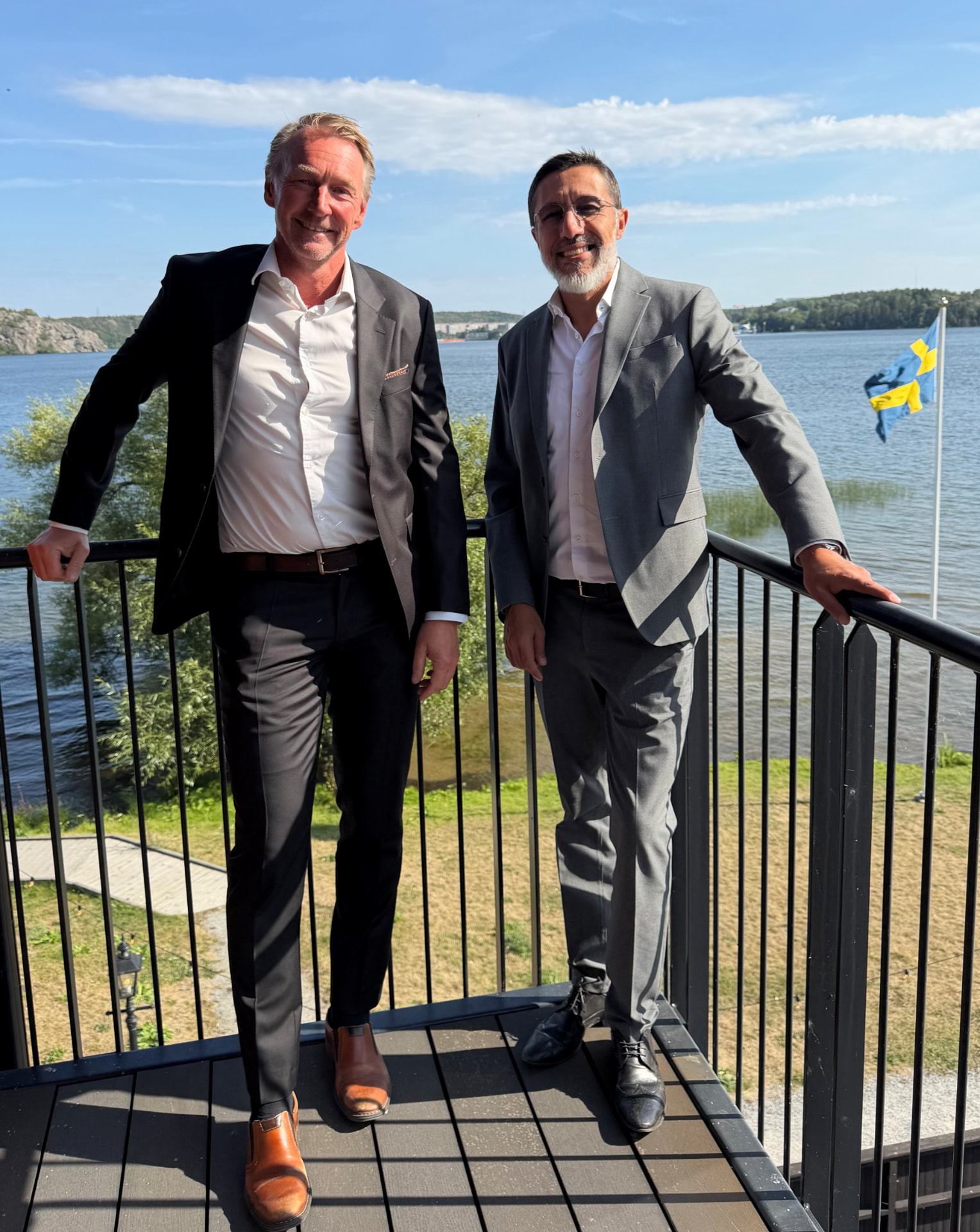 Niclas och Niklas från Brygga Advokater